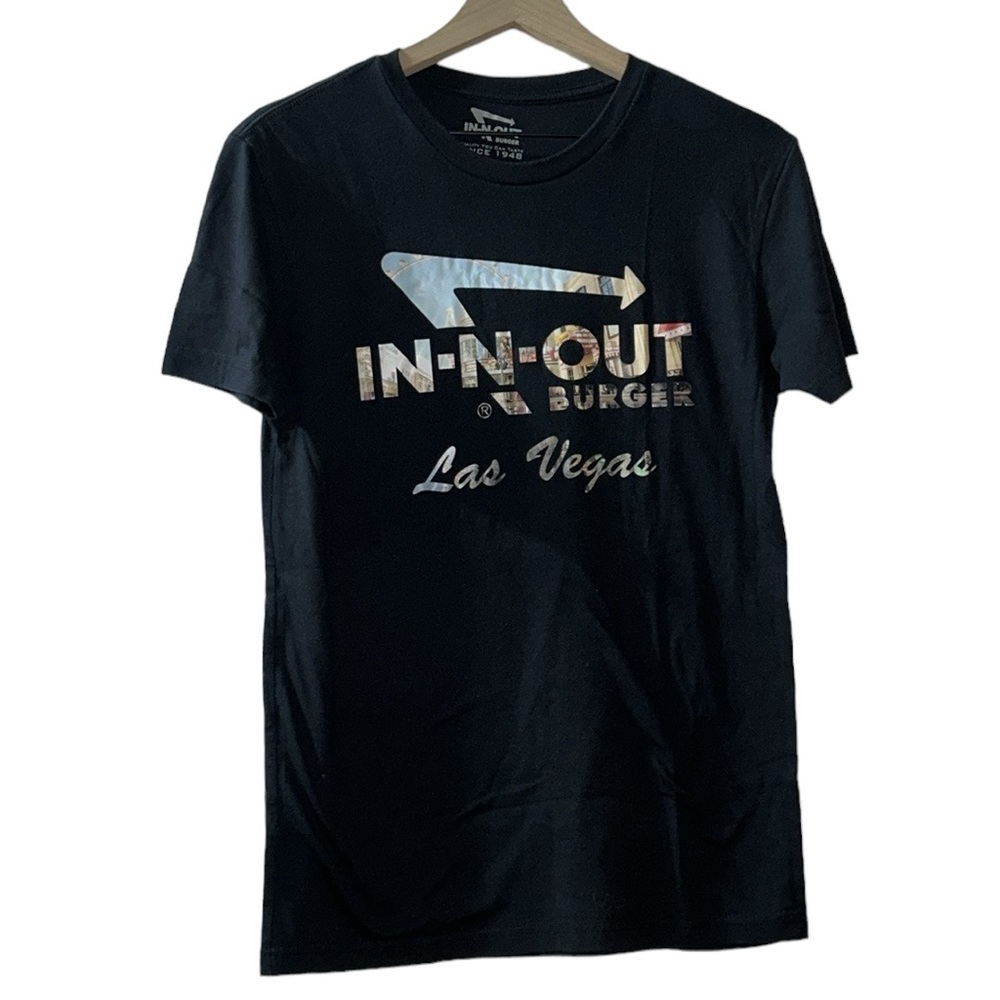 In-n-Out Black Las Vegas Tee, Size Small